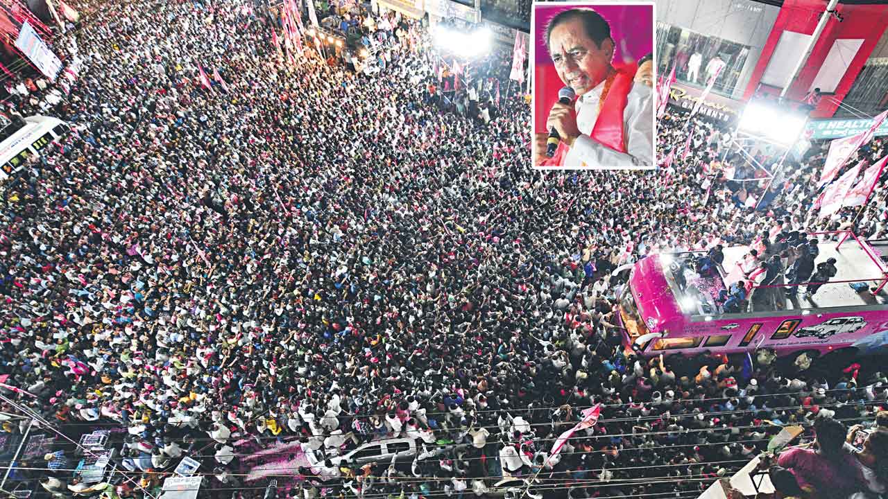KCR | చోటేభాయ్‌ దగా బడేభాయ్‌ పగ.. కాంగ్రెస్‌ పార్టీకి ఓటు వేస్తే బీజేపీ గెలుస్తుంది: కేసీఆర్‌
