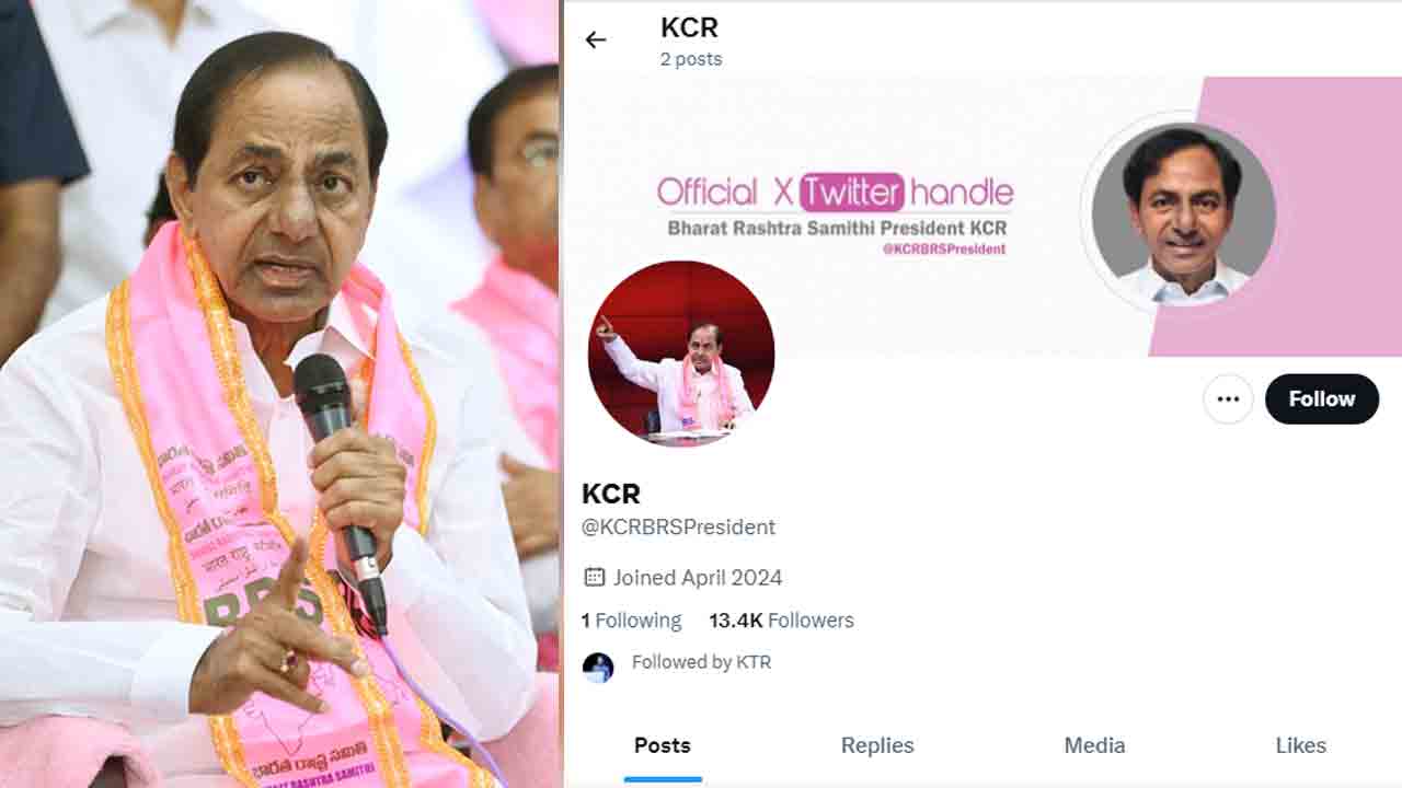 KCR | సోష‌ల్ మీడియాలోకి కేసీఆర్.. ట్విట్టర్‌, ఇన్‌స్టా ఖాతాలు తెరిచిన బీఆర్‌ఎస్‌ అధినేత