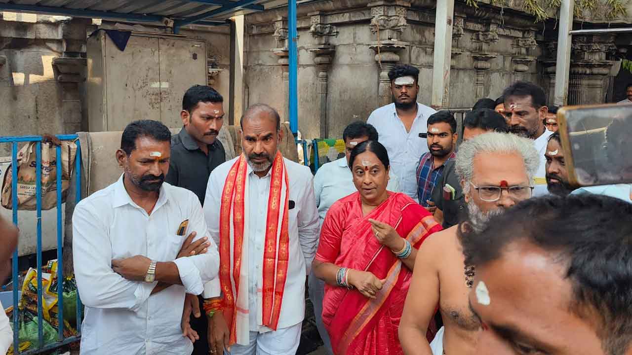Konda Surekha | దేవాలయ భూములను కాపాడుతాం : మంత్రి కొండా సురేఖ
