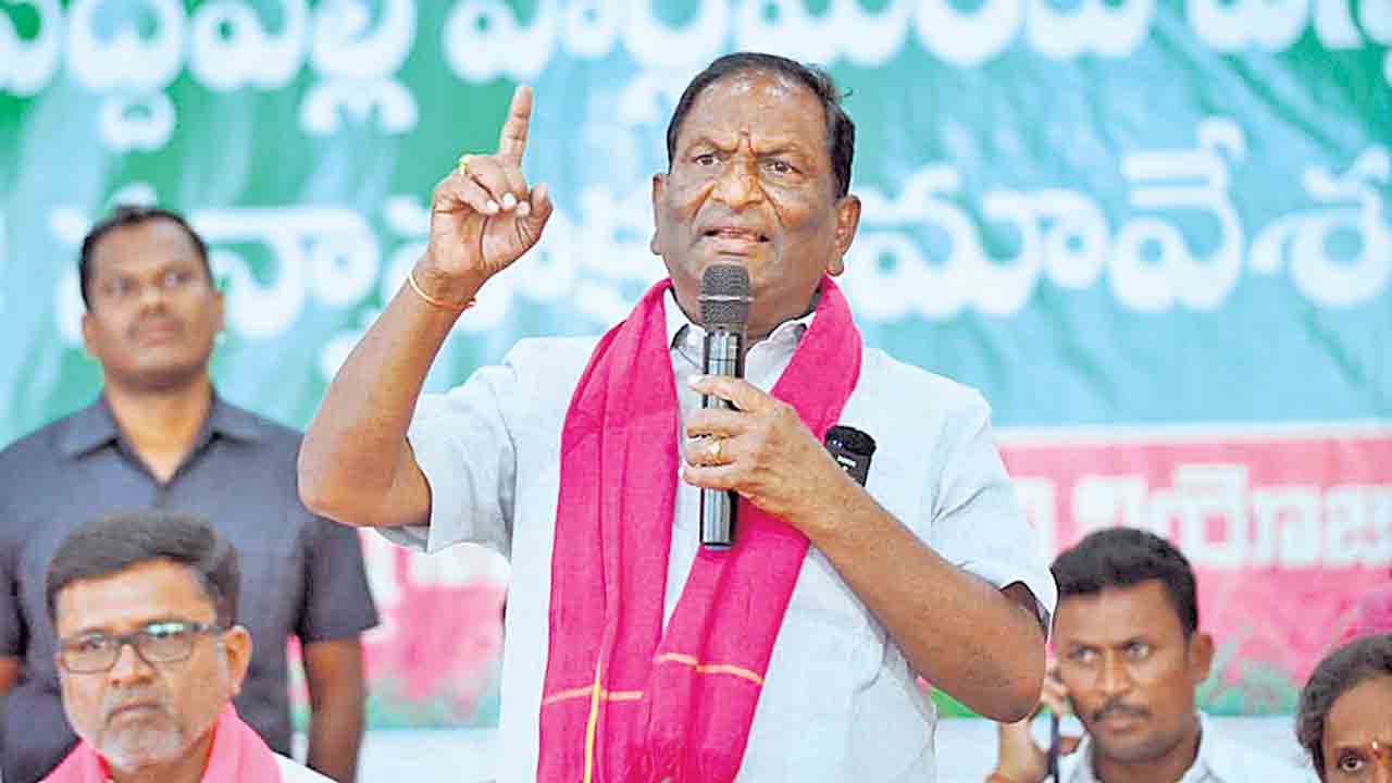 Koppula Eshwar | రైతు భరోసా ఎగ్గొట్టి రుణమాఫీ.. కాంగ్రెస్‌ ప్రభుత్వంపై కొప్పుల ఈశ్వర్‌ ఫైర్‌