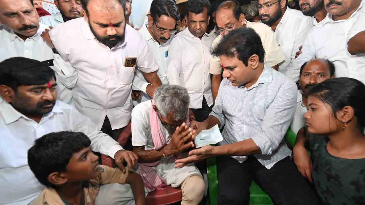 KTR | రాష్ట్ర మంత్రుల‌కు ద‌మ్ముంటే.. క‌రెంట్ కోత‌ల్లేవ‌ని రైతుల ముందు చెప్పాలి.. కేటీఆర్ స‌వాల్