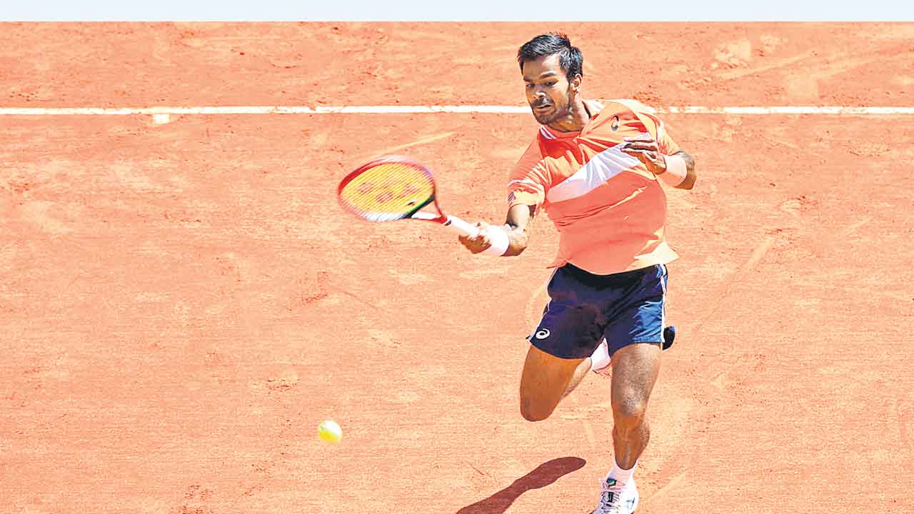 Sumit Nagal | మాంటెకార్లో మాస్టర్స్‌లో పోరాడి ఓడిన నాగల్‌