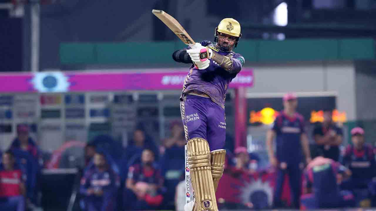 KKR vs RR | న‌రైన్ వీరోచిత‌ సెంచ‌రీ.. మ‌ళ్లీ రెండొంద‌లు కొట్టేసిన కోల్‌క‌తా