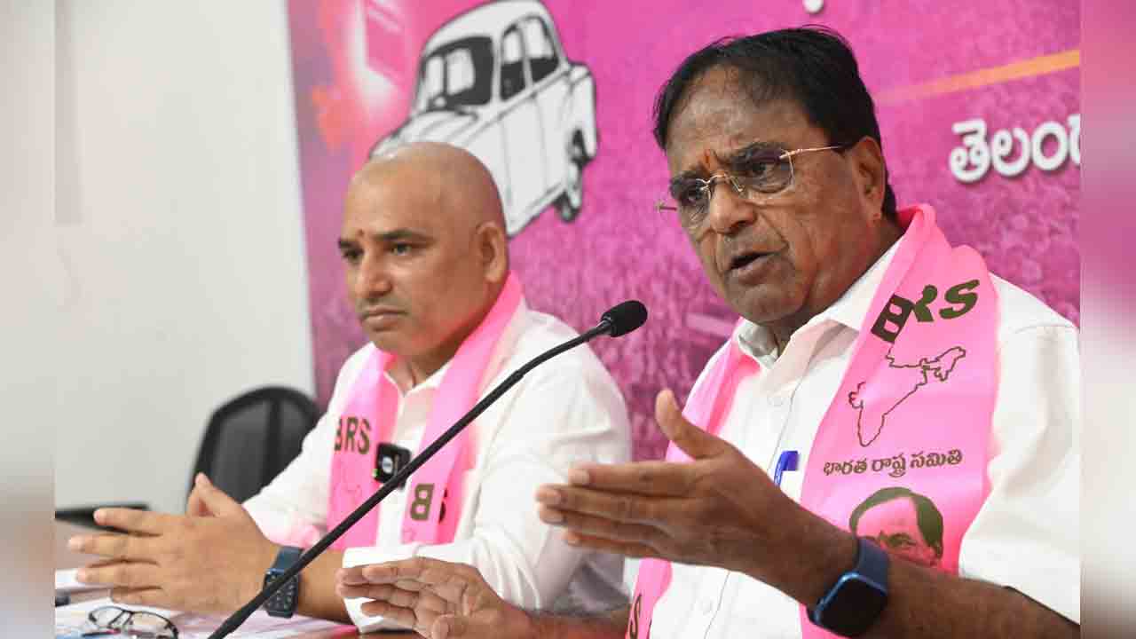 Ponnala Laxmaiah | మంత్రి ఉత్త‌మ్ కుమార్ రెడ్డిపై పొన్నాల లక్ష్మ‌య్య ఫైర్