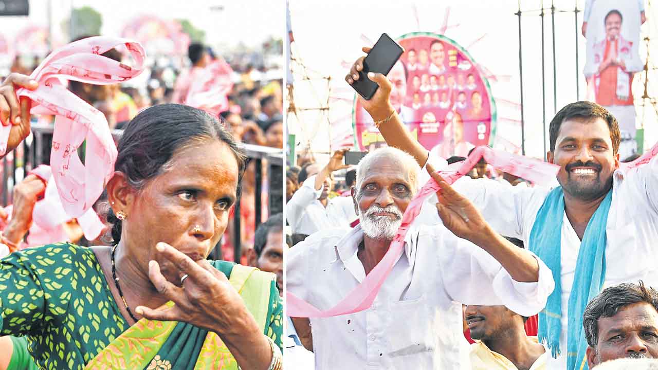 మెతుకుసీమలో గులాబీ గర్జన