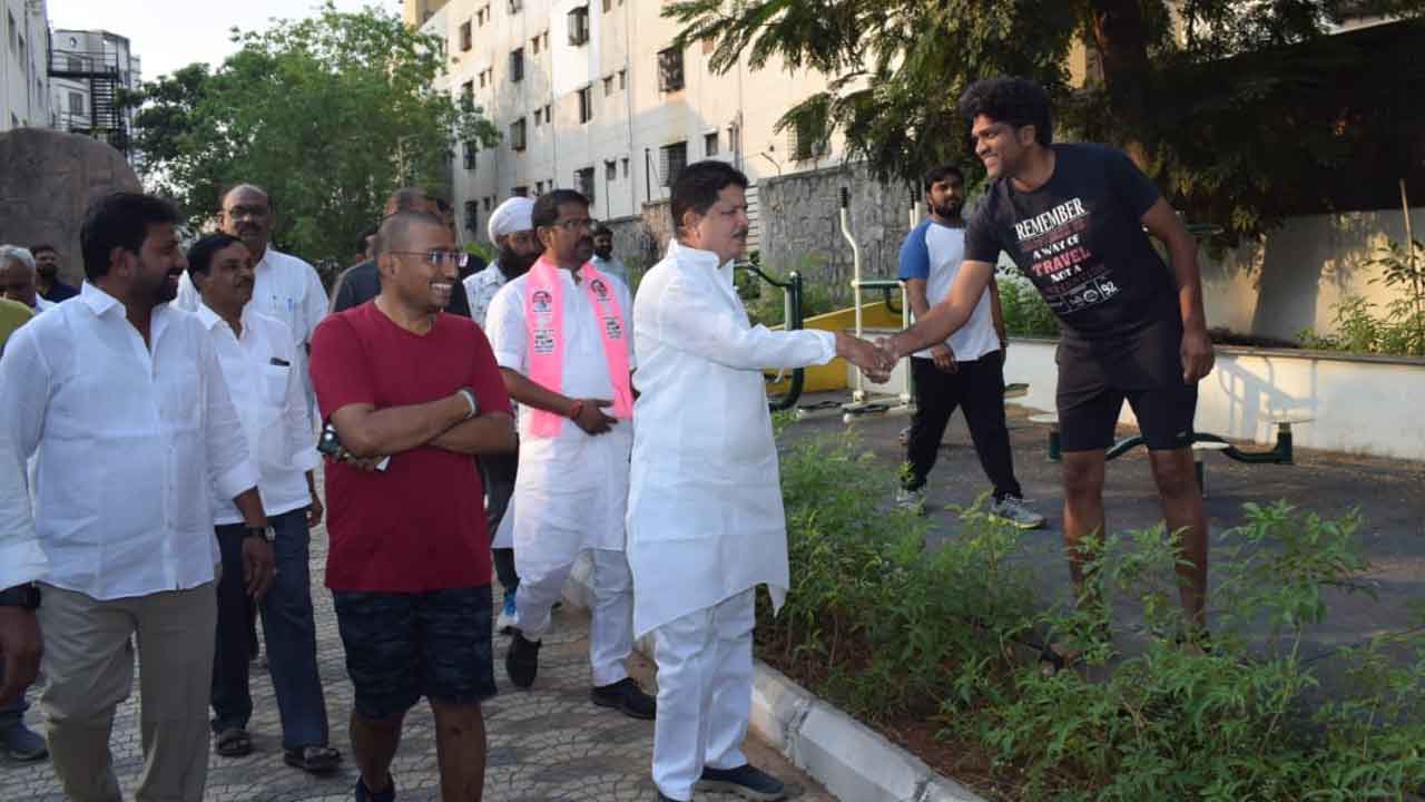 MLA Krishna Rao | రాగిడి లక్ష్మారెడ్డిని పక్కా లోకల్.. ఎంపీగా గెలిపించండి : ఎమ్మెల్యే కృష్ణారావు