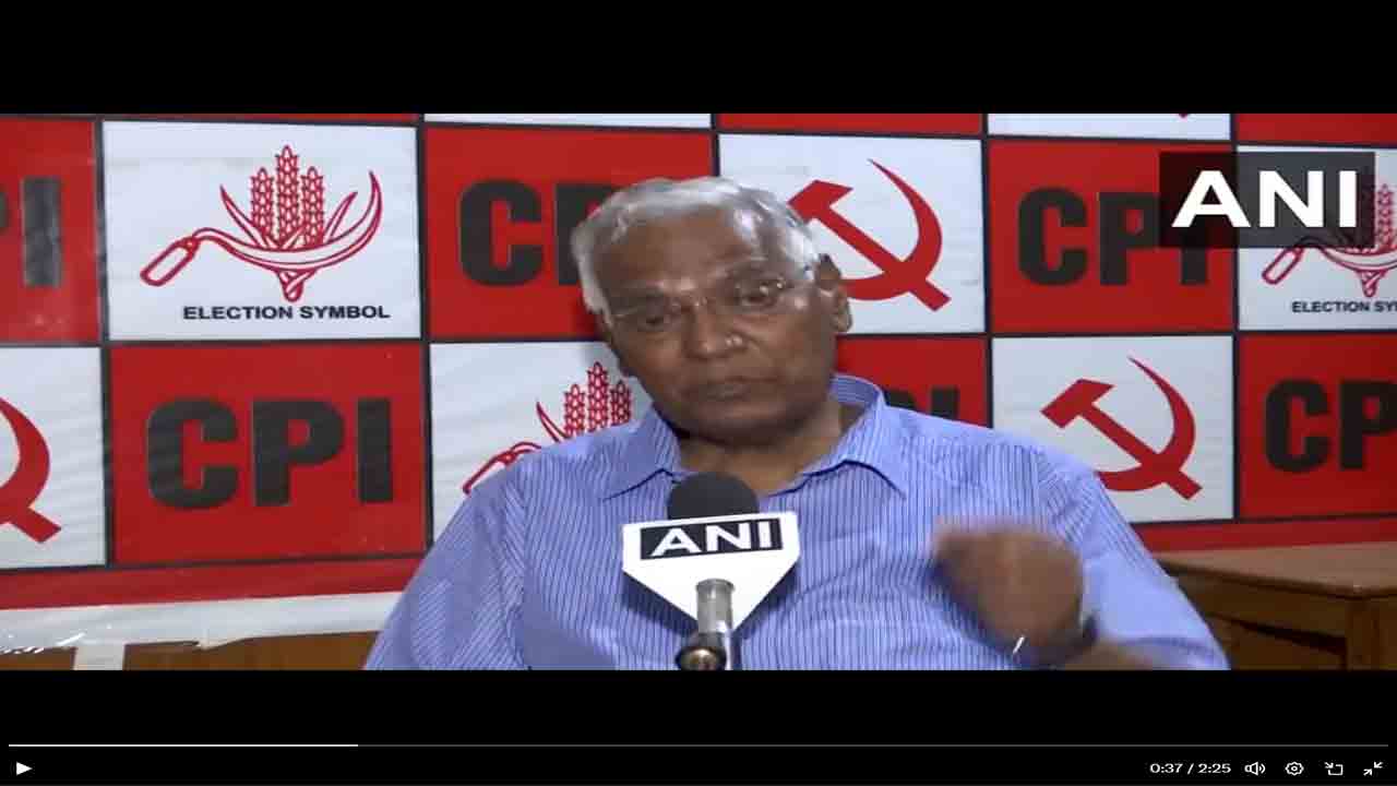 Loksabha Elections 2024 : ఈడీ, సీబీఐలా ఈసీని కూడా వాడుకోవాల‌ని చూస్తున్నారు : కాషాయ పార్టీపై డీ. రాజా ఫైర్‌