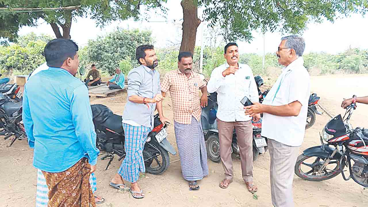 ధాన్యం తూకంలో గోల్మాల్