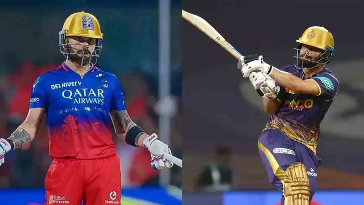 IPL 2024 | కోహ్లీ బ్యాటు విరగ్గొట్టిన రింకూ.. ఆ తర్వాత సీన్ ఇదే