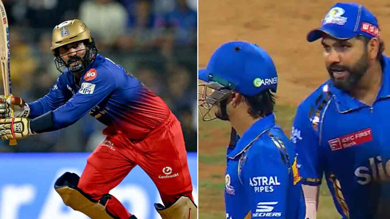 Rohit Sharma: దినేశ్ కార్తీక్‌ను స్లెడ్జ్‌ చేసిన రోహిత్ శ‌ర్మ‌..