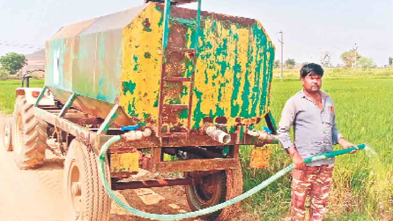 తడి కోసం తంటాలు