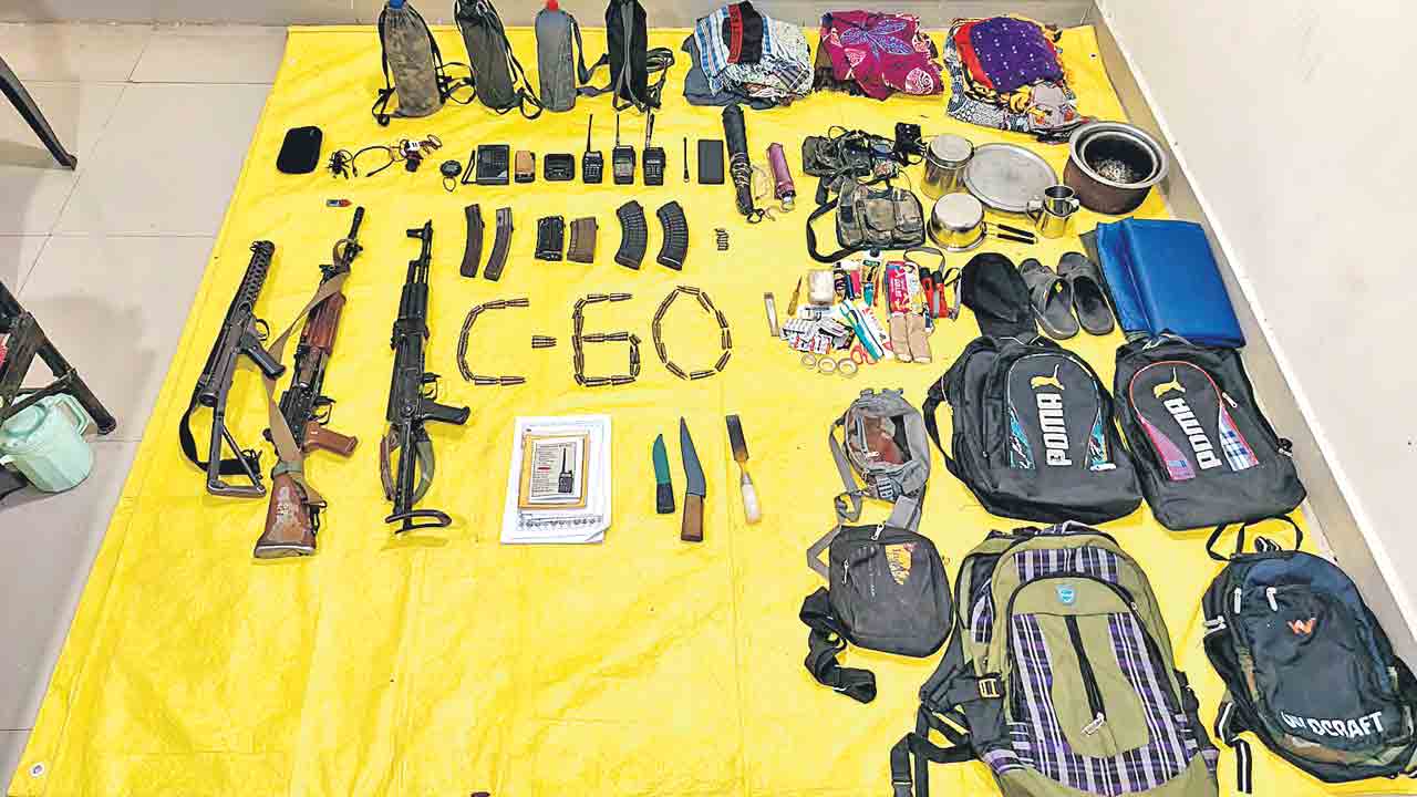 ముగ్గురు నక్సల్స్‌ ఎన్‌కౌంటర్‌