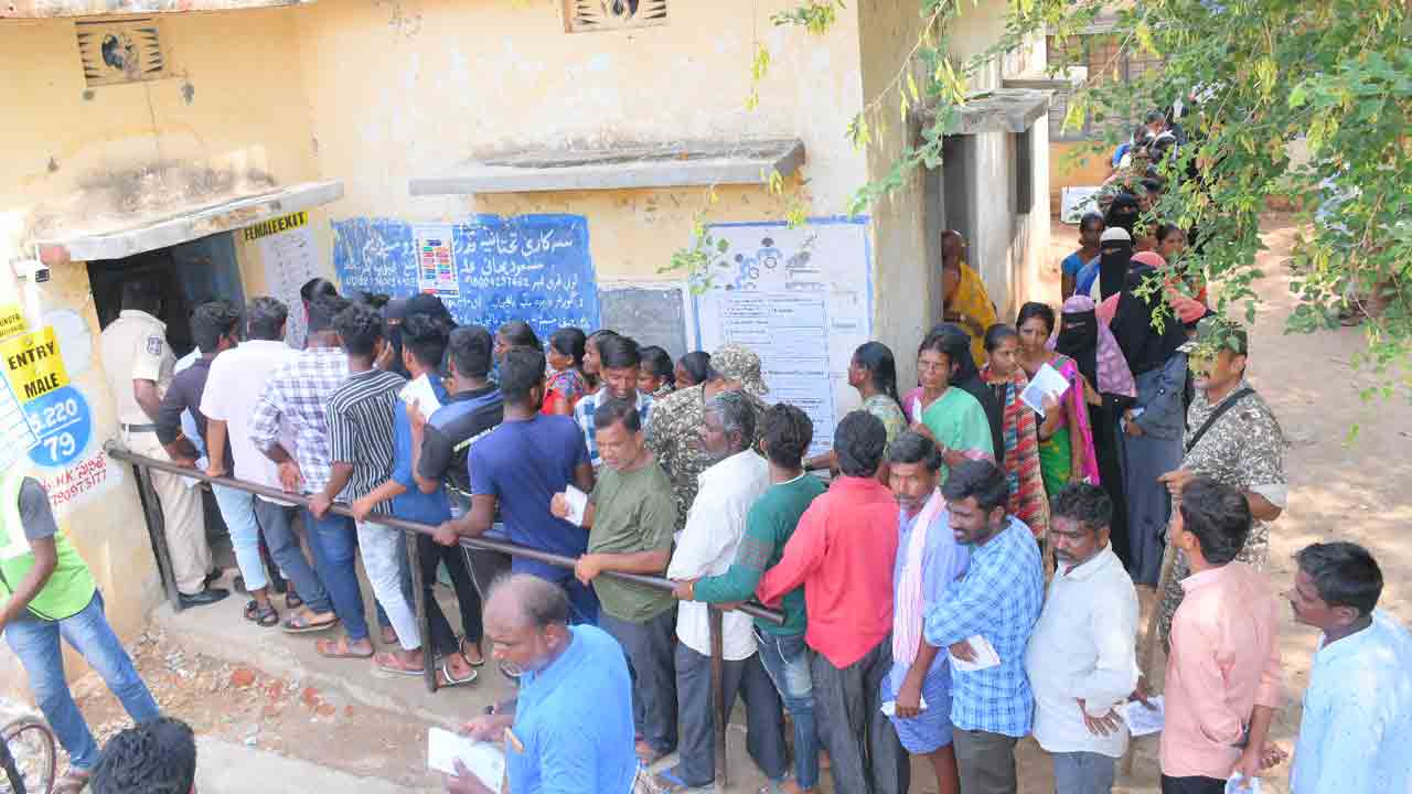 పెరిగిన పోలింగ్‌