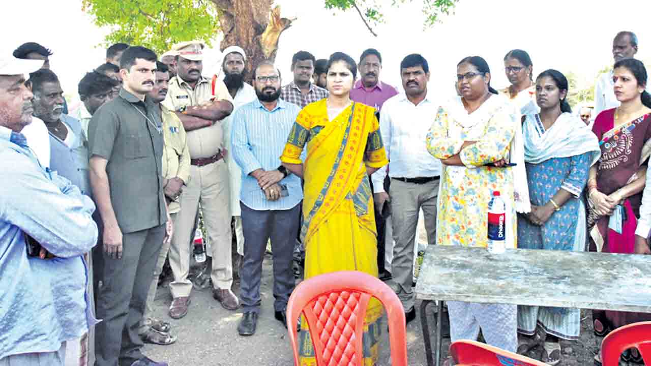 ధాన్యం సేకరణలో అలసత్వాన్ని సహించం