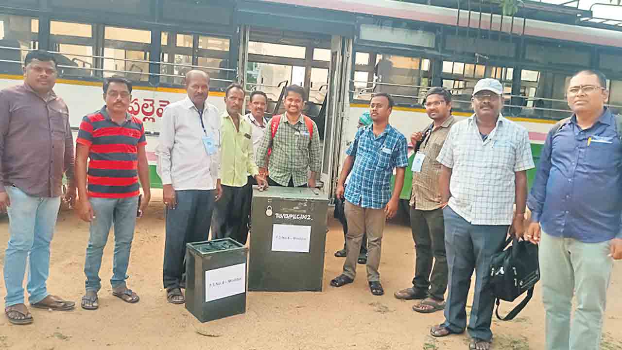 నేడు పట్టభద్రుల ఎమ్మెల్సీ ఎన్నిక