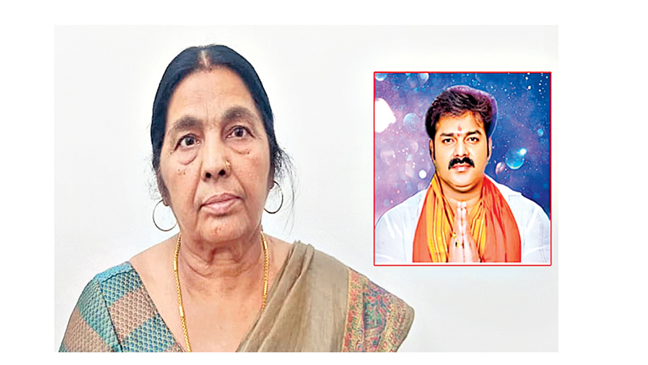 భోజ్‌పురి నటుడిపై తల్లి పోటీ?