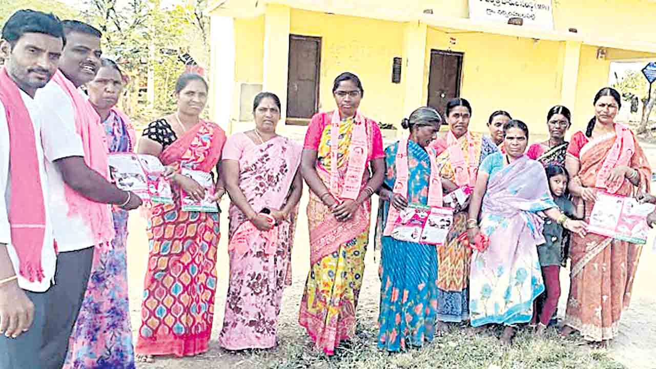 బీఆర్‌ఎస్‌ ప్రచార జోరు