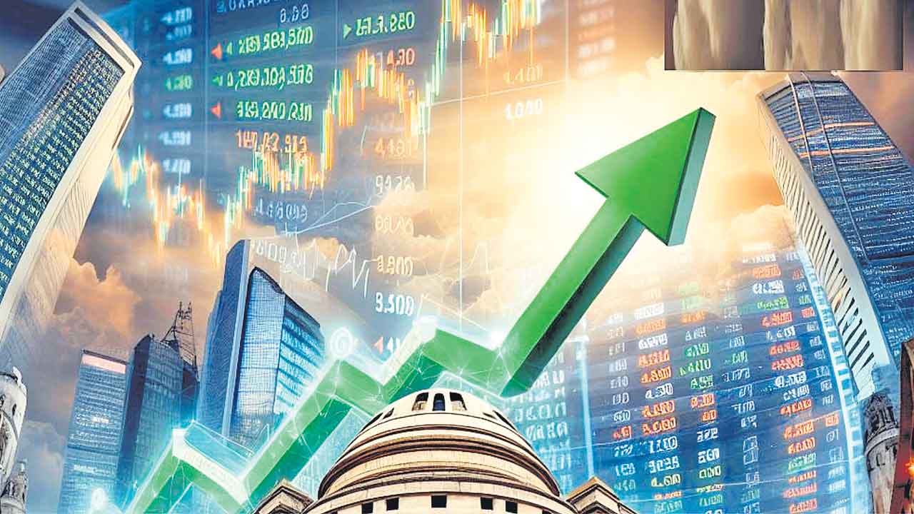 సెన్సెక్స్‌ @ 76,000