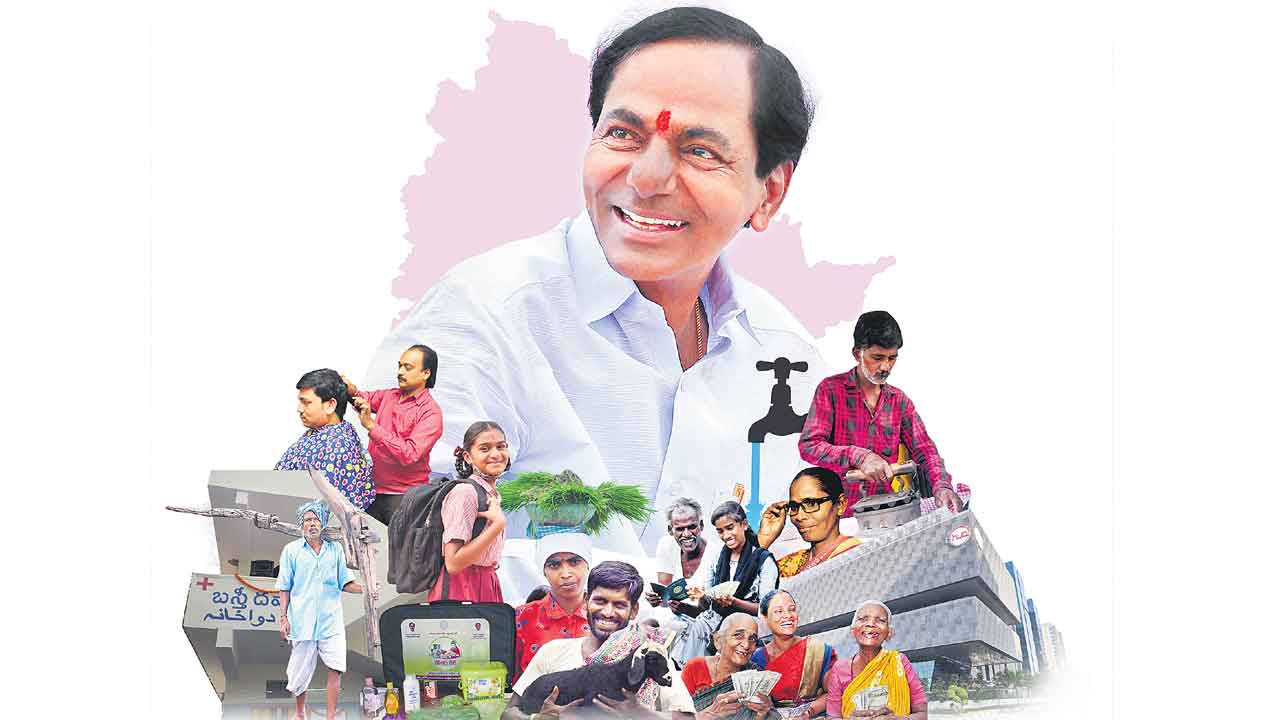 KCR govt | కేసీఆర్‌ పాలన సంక్షేమ స్వర్ణయుగం.. దేశానికి దిక్సూచిగా బీఆర్‌ఎస్‌ సర్కారు పథకాలు