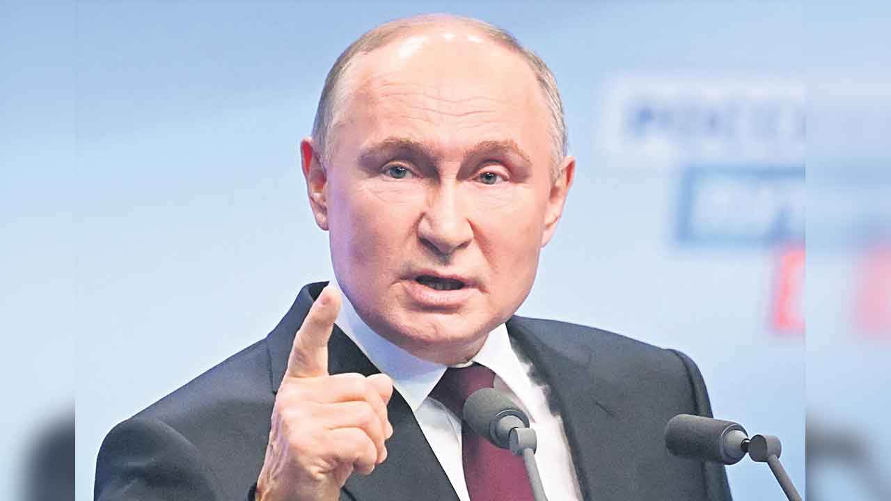 Vladimir Putin | అణ్వాయుధాల విన్యాసాలకు పుతిన్‌ ఆదేశం
