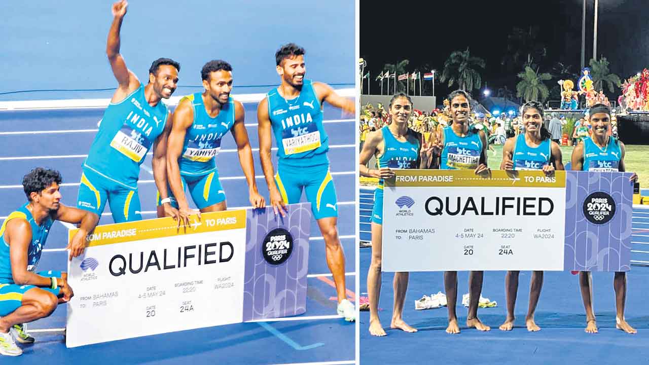 Paris Olympics | విశ్వక్రీడలకు భారత అథ్లెట్లు