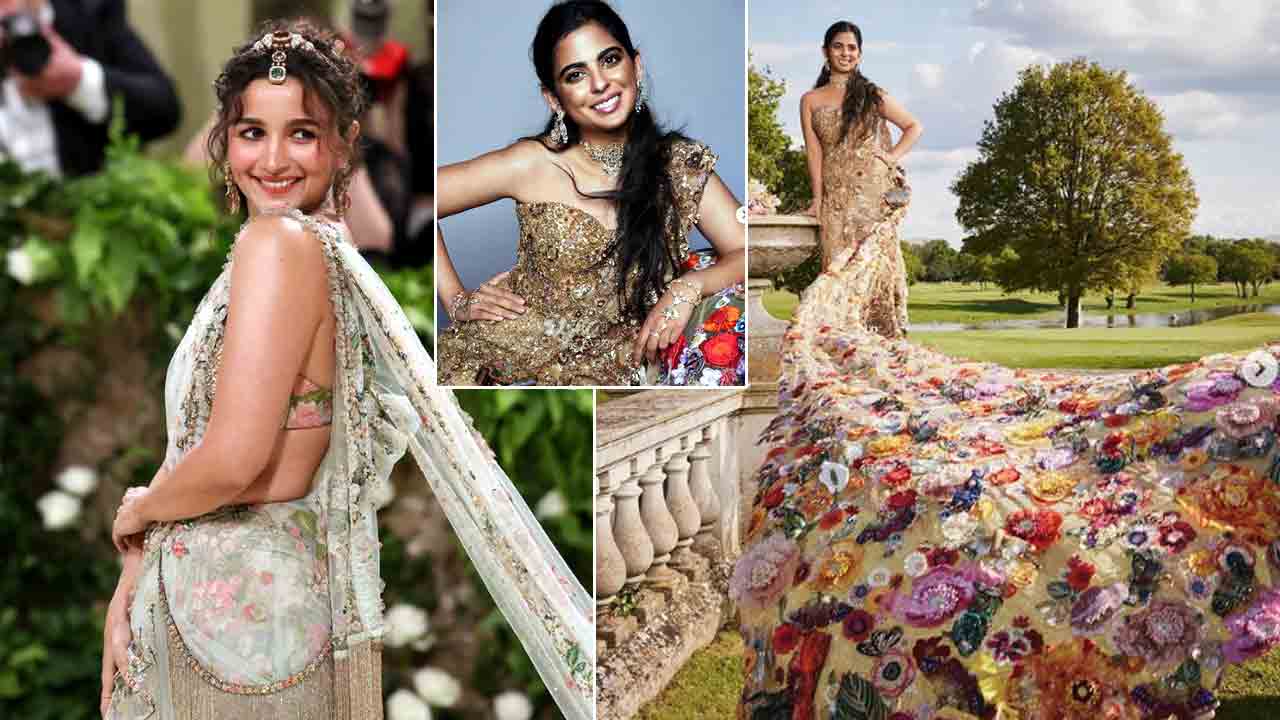 Met Gala | మెట్‌ గాలాలో మెరిసిన అలియా భట్‌, ఈషా అంబానీ.. కస్టమ్‌ మేడ్‌ దుస్తుల్లో స్టార్స్‌ హొయలు
