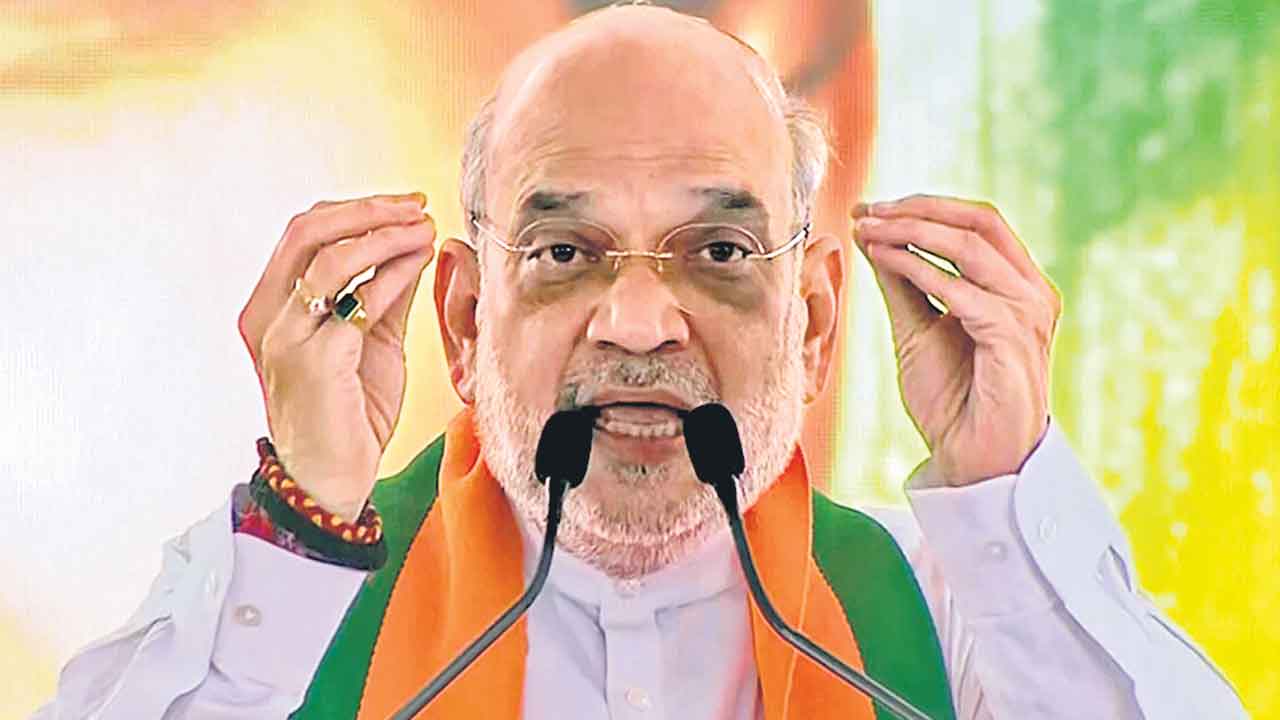 Amit Shah | తెలంగాణలో ఆర్‌ఆర్‌ ట్యాక్స్‌.. కోట్ల రూపాయలు వసూలు చేసి ఢిల్లీకి: అమిత్‌ షా