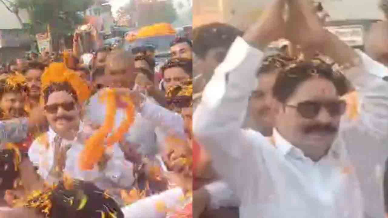 Anant Kumar Singh | పెరోల్‌పై బయటకొచ్చిన మాజీ ఎమ్మెల్యే.. జేడీయూ అభ్యర్థికి మద్దతుగా మెగా రోడ్   షో