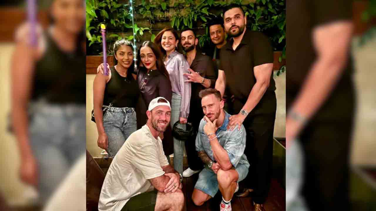 Anushka Sharma | బెంగళూరులో అనుష్క శర్మ బర్త్‌డే పార్టీ.. పిక్స్‌ వైరల్‌