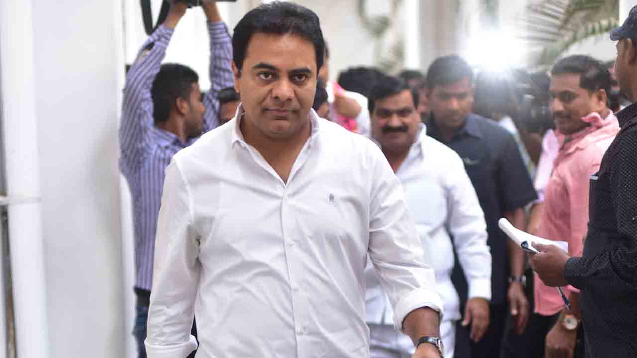 నేడు జిల్లాకు కేటీఆర్‌