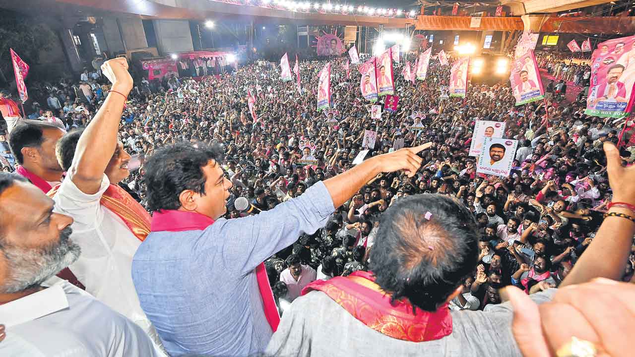 KTR | రాహుల్‌గాంధీవి పచ్చి అబద్ధాలు.. మహిళలకు 2,500 ఇచ్చామనడం హాస్యాస్పదం: కేటీఆర్‌