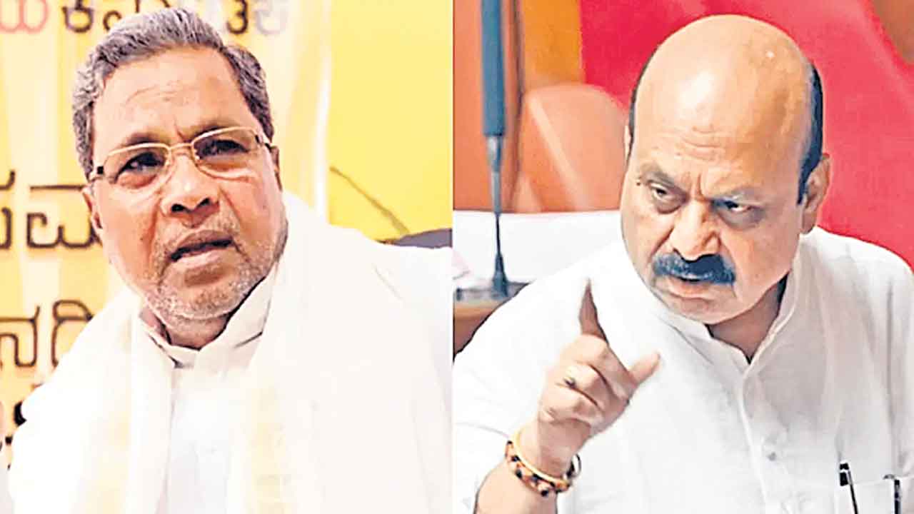 Karnataka | కర్ణాటక కాంగ్రెస్‌లో కల్లోలం.. పతనం అంచుకు సిద్ధరామయ్య సర్కారు?!: మాజీ సీఎం బొమ్మై