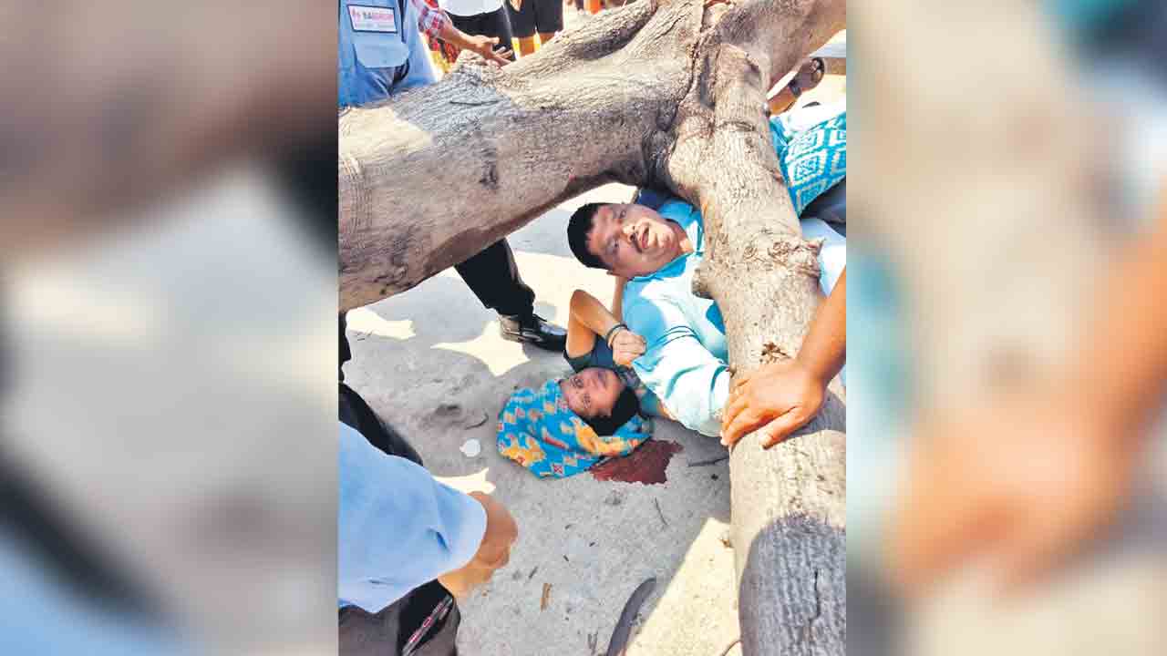 3 సెకన్లలోపే కుప్పకూలిన జీవితం