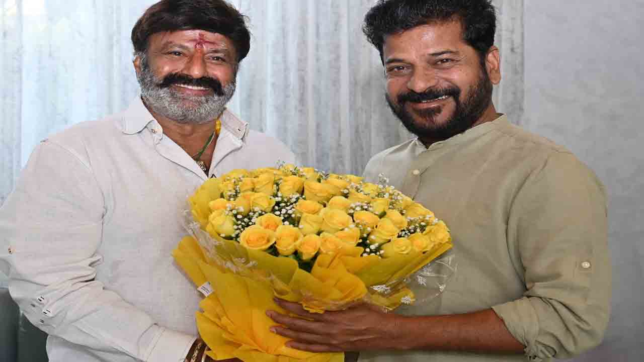 Cm Revanth Reddy | సీఎం రేవంత్ రెడ్డిని క‌లుసుకున్న నందమూరి బాలకృష్ణ