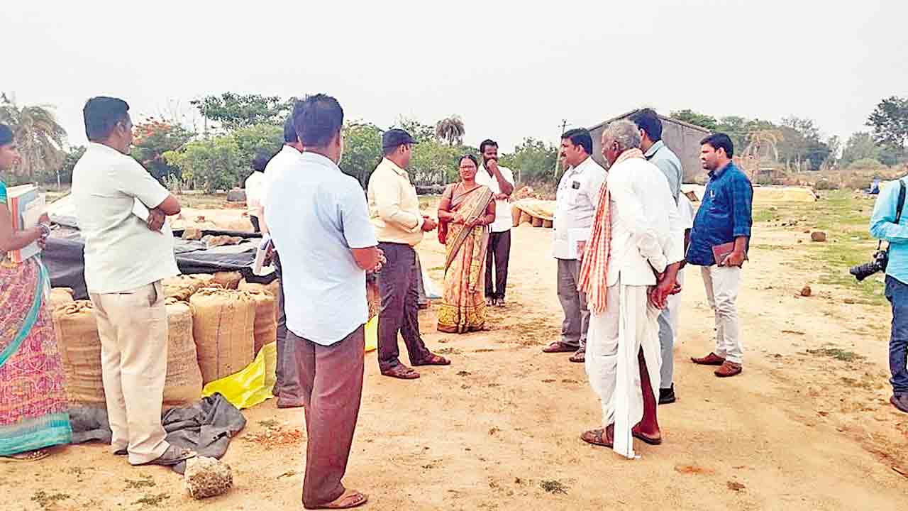ధాన్యాన్ని వెంటవెంటనే రైస్‌మిల్లులకు తరలించాలి