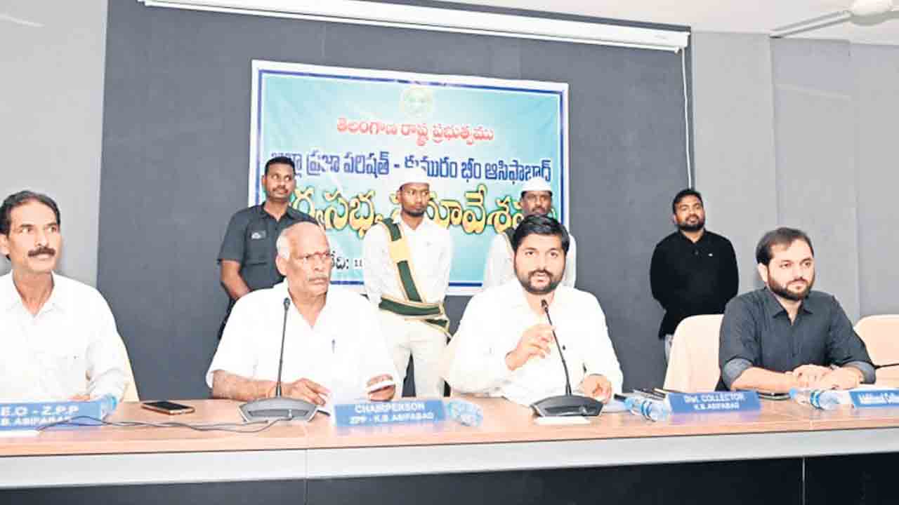 జడ్పీ సమావేశం గరం.. గరం..