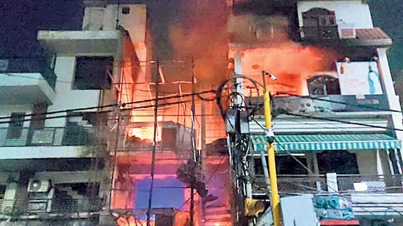 దవాఖానలో అగ్ని ప్రమాదం