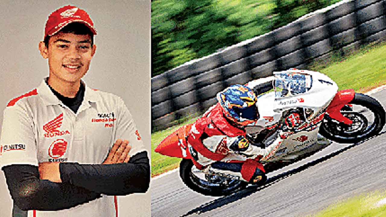 రేసింగ్‌లో దూసుకుపోతున్న చెన్నై చిన్నోడు