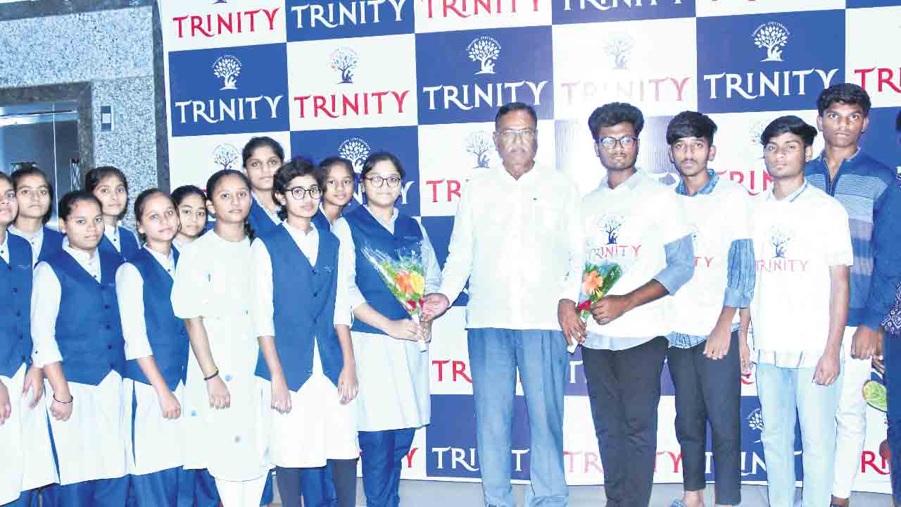 ట్రినిటీ విద్యార్థుల విజయభేరి