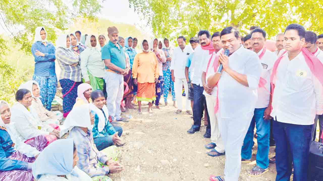 బాజిరెడ్డికి మద్దతుగా ప్రచారం