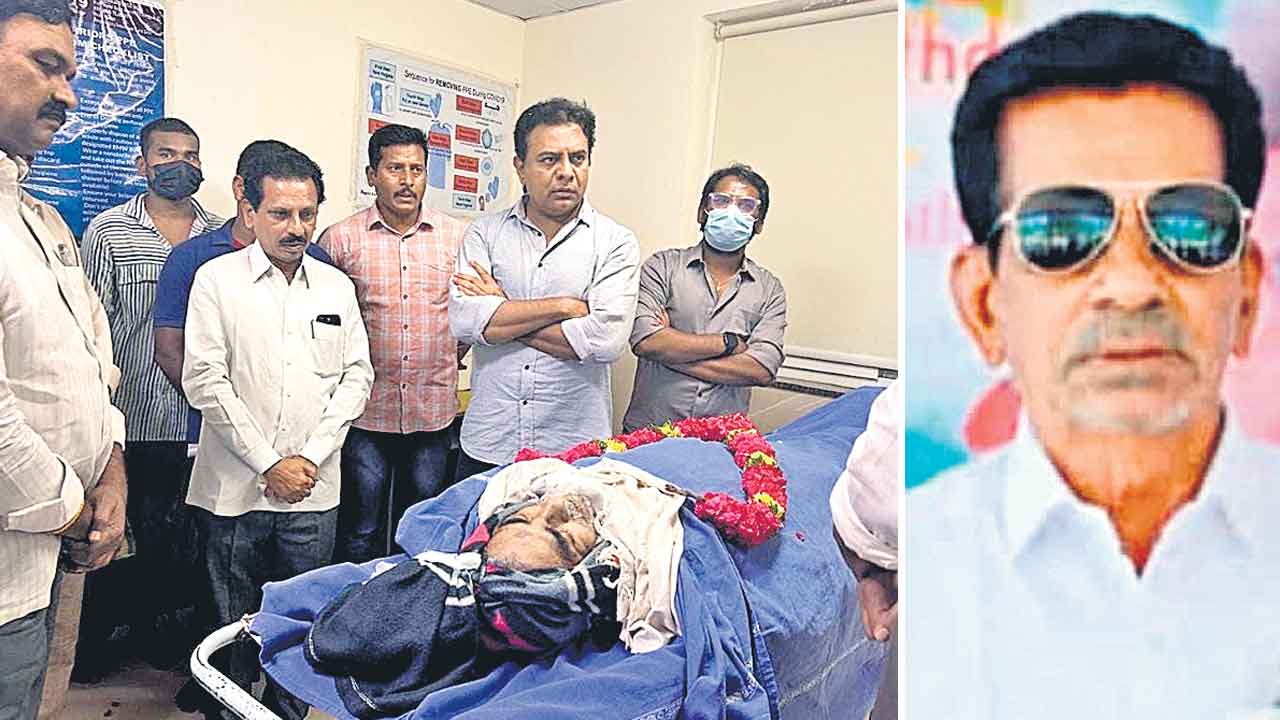 మాజీ ఎమ్మెల్యే రవీంద్రకుమార్‌కు పితృవియోగం