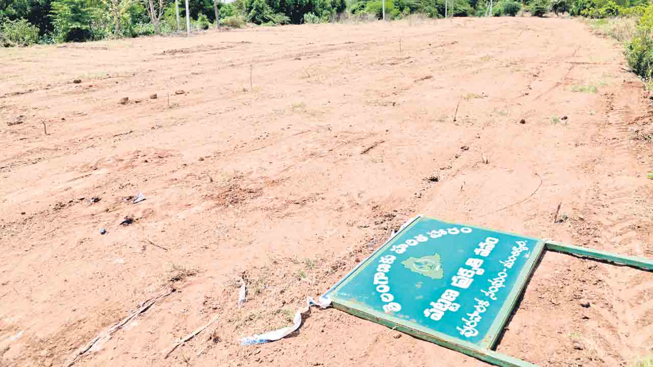 ప్రభుత్వ భూమి ఆక్రమణకు యత్నం