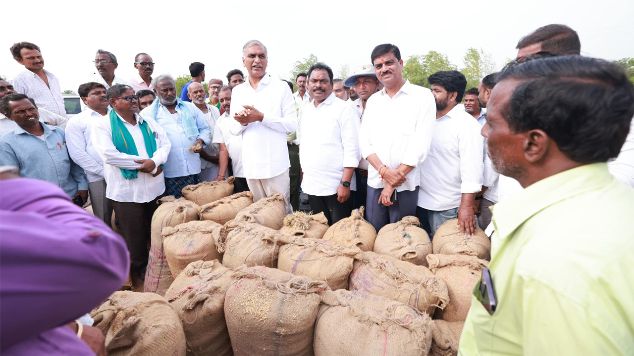Harish Rao | రైతులను కుక్కలతో పోలుస్తారా? వ్యవసాయ మంత్రిపై హరీశ్‌రావు ఫైర్‌..