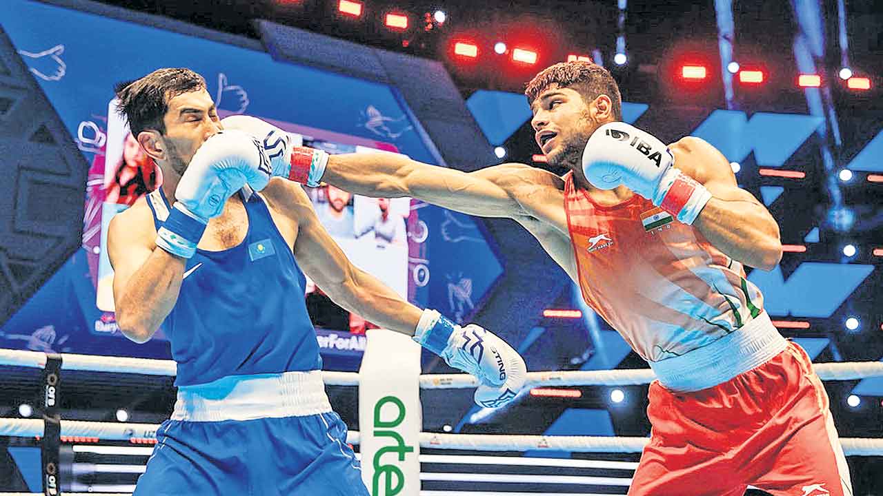 క్వార్టర్స్‌కు అంకుశిత, నిషాంత్‌