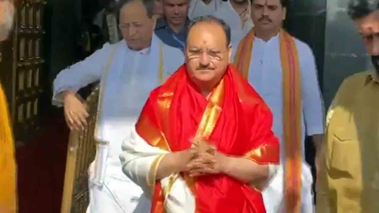 JP Nadda | తిరుమల శ్రీవారిని దర్శించుకున్న జేపీ నడ్డా
