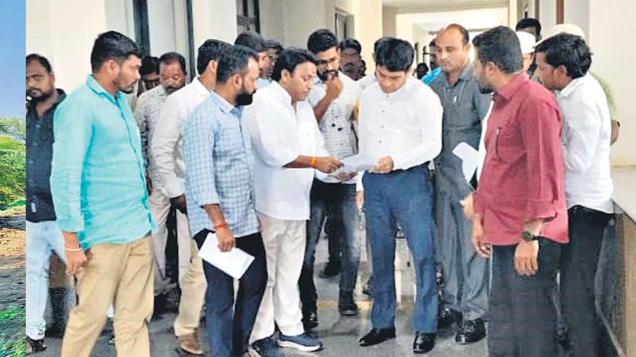 జడ్చర్ల ఎమ్మెల్యేపై ఫిర్యాదు