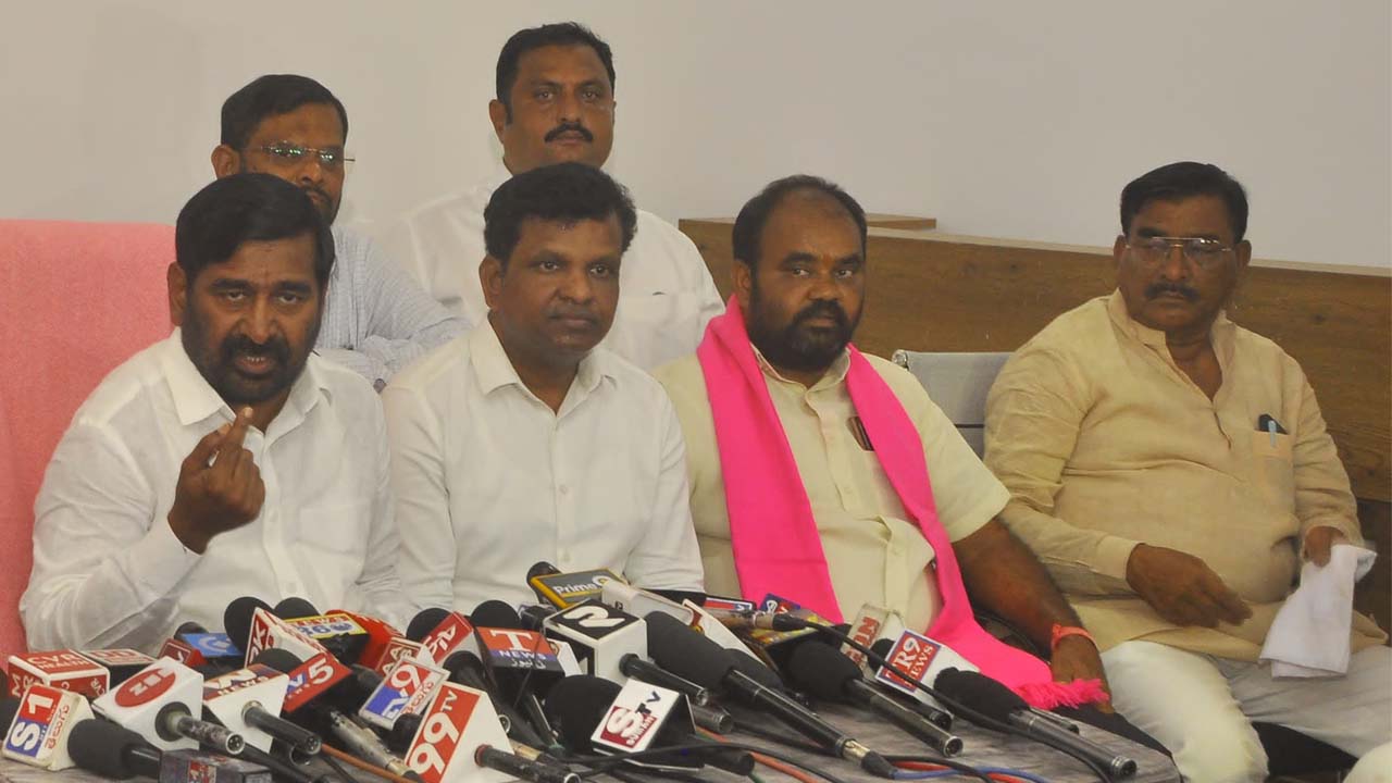 Jagadish Reddy | ఒక్క నోటీసుకే రేవంత్‌ వణికిపోయి హంగామా చేస్తున్నడు : మాజీ మంత్రి జగదీశ్‌రెడ్డి