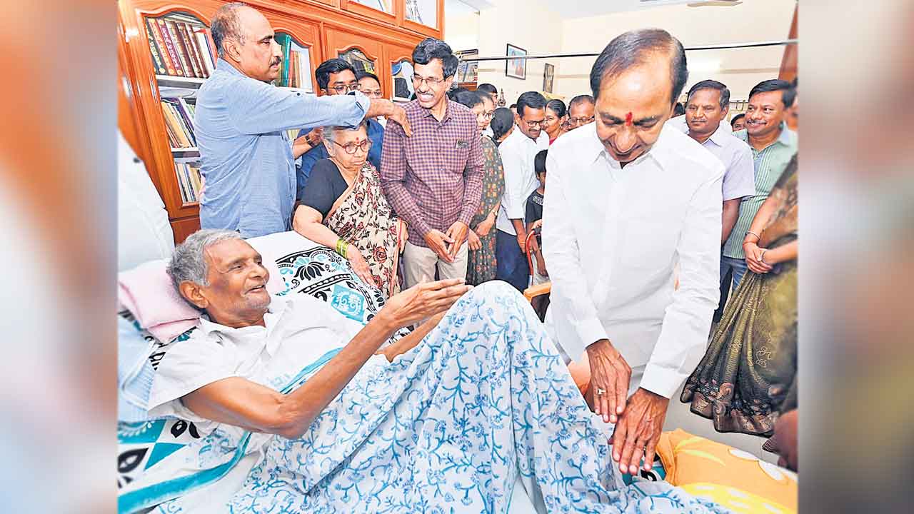 గురువును కలిసిన కేసీఆర్‌