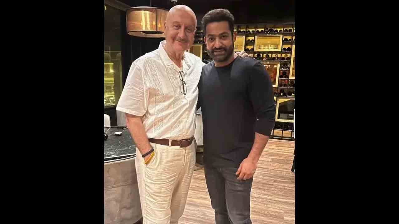 Jr NTR | జూనియర్ ఎన్టీఆర్‌తో అనుపమ్‌ఖేర్‌.. స్పెషల్‌ ఏంటో మరి..!
