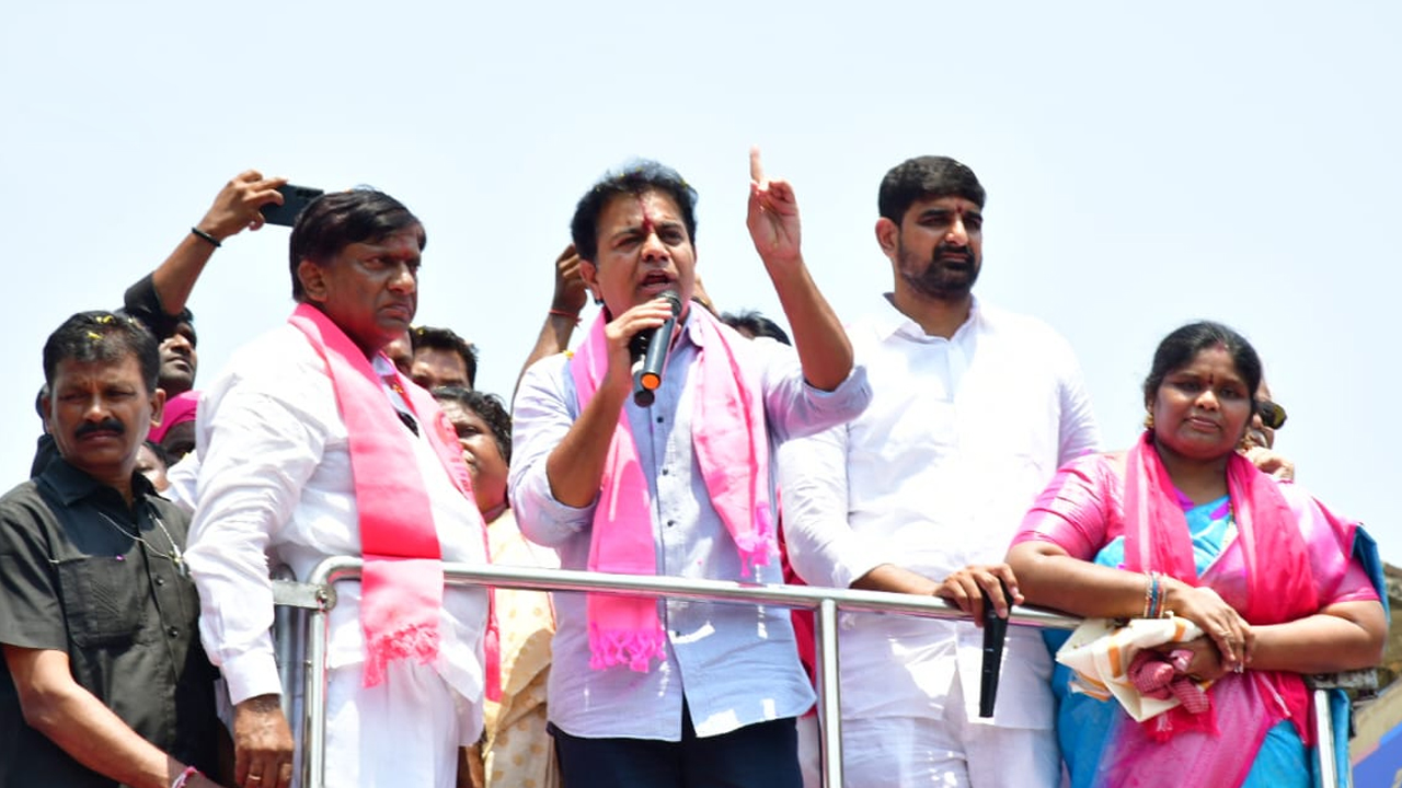 KTR | పోరాడే వ్యక్తులే పార్లమెంటుకు వెళ్లాలి: కేటీఆర్‌